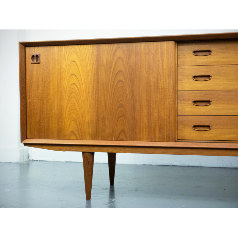 Enfilade vintage scandinave Clausen and Søn 1960