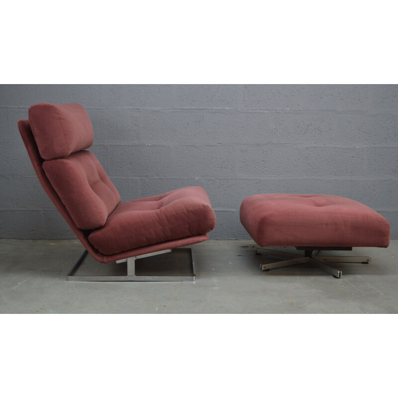 Vintage set of 3 Tetrad Nucleus chairs