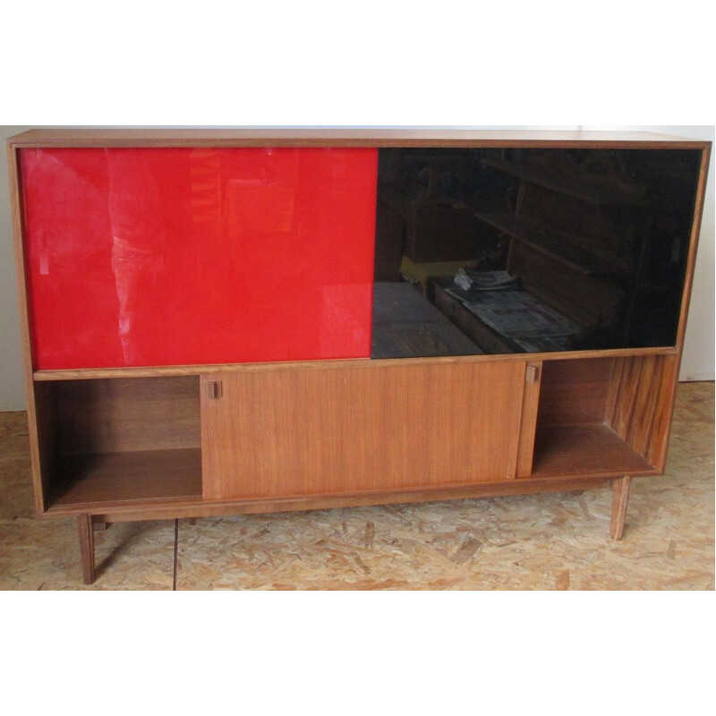 Vintage teak with several colours