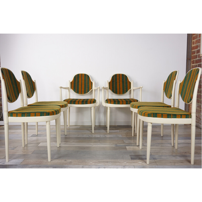 Vintage set of 6 chairs by Hanno von Gustedt for Thonet