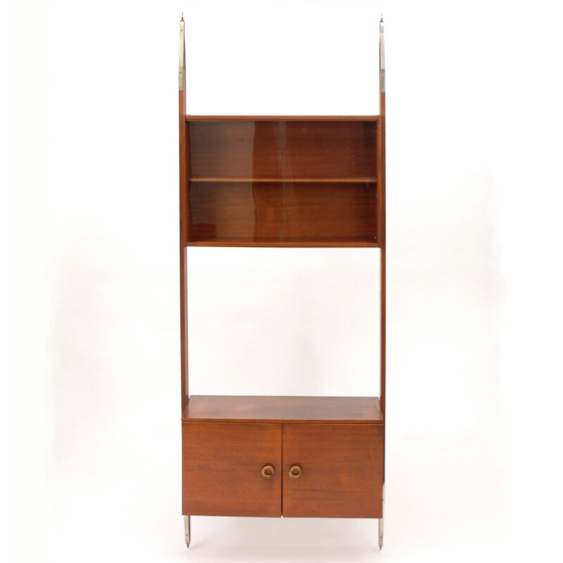 Vintage wall unit in wood by Jitona