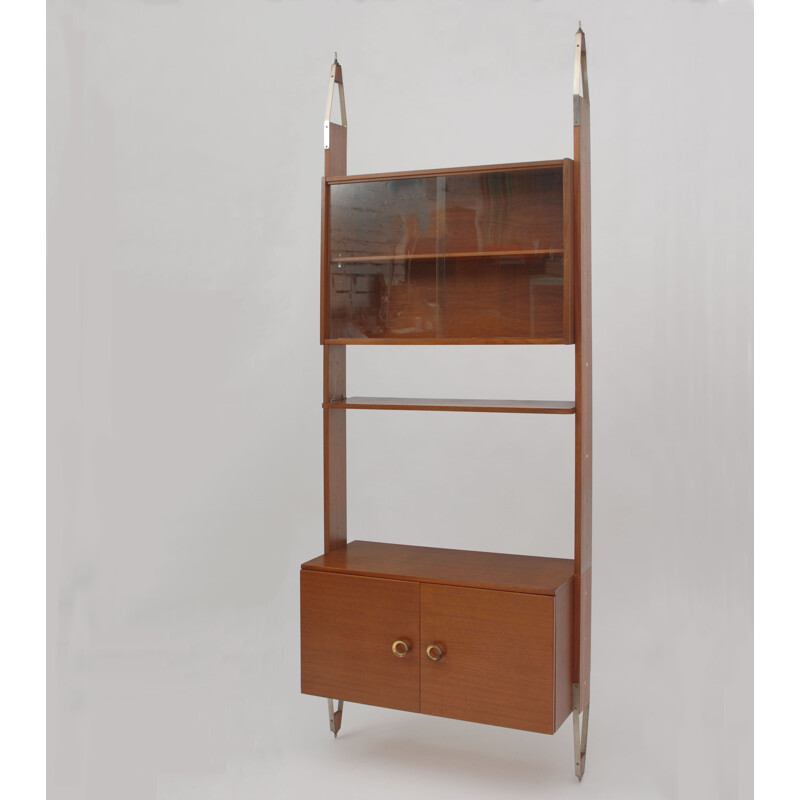 Vintage wooden wall unit by Jitona