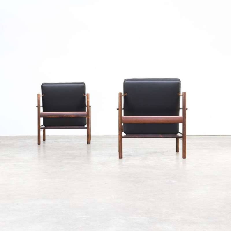 Set of 2 vintage lounge chairs par Sven Ivar Dysthe for Dokka