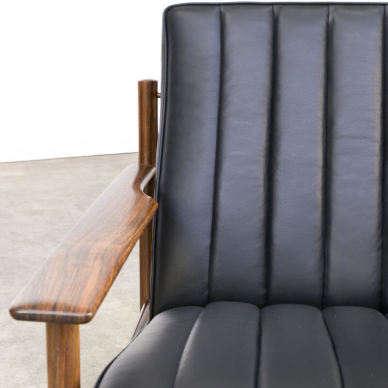 Suite de 2 fauteuils lounge vintage par Sven Ivar Dysthe pour Dokka