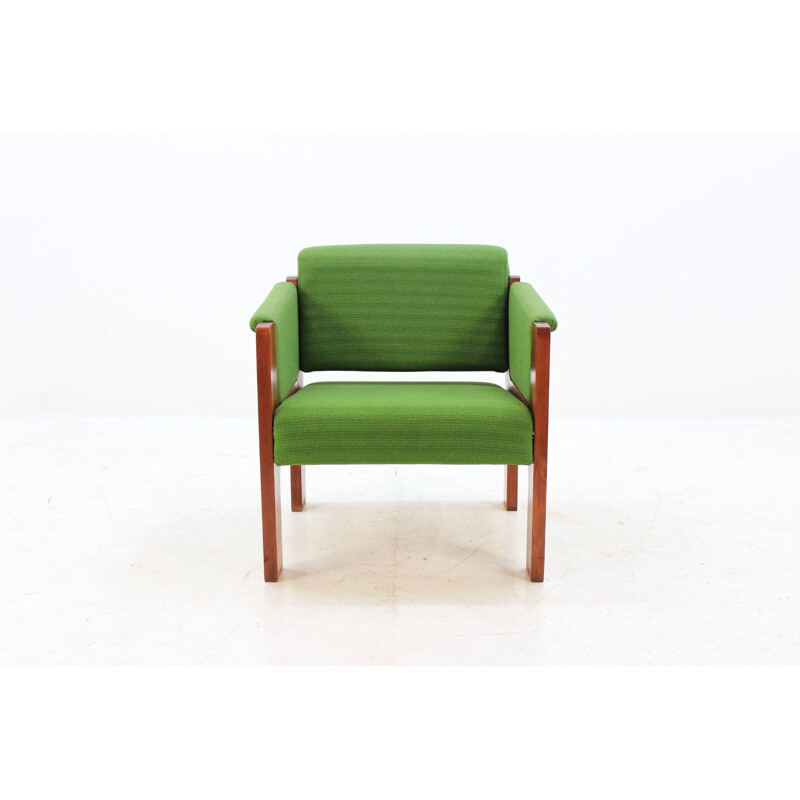 Fauteuil lounge Vintage vert