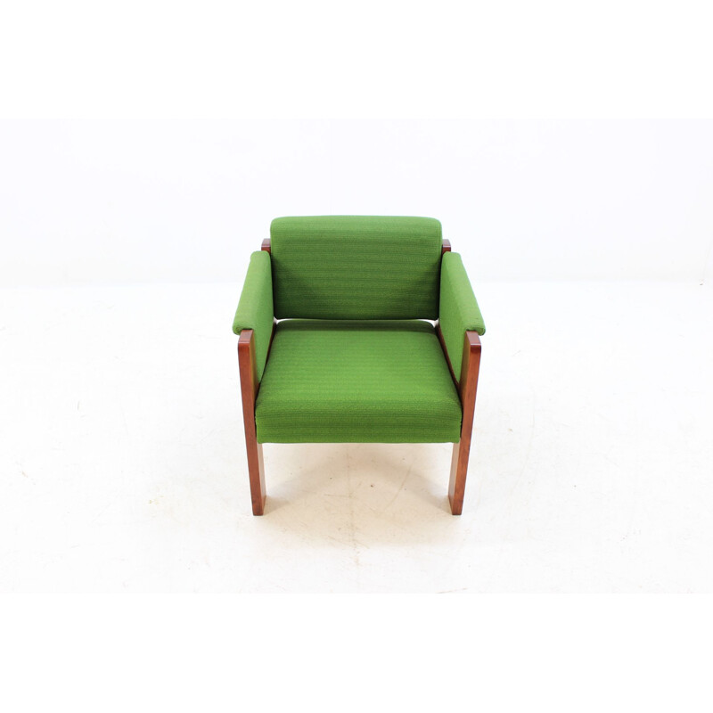 Fauteuil lounge Vintage vert