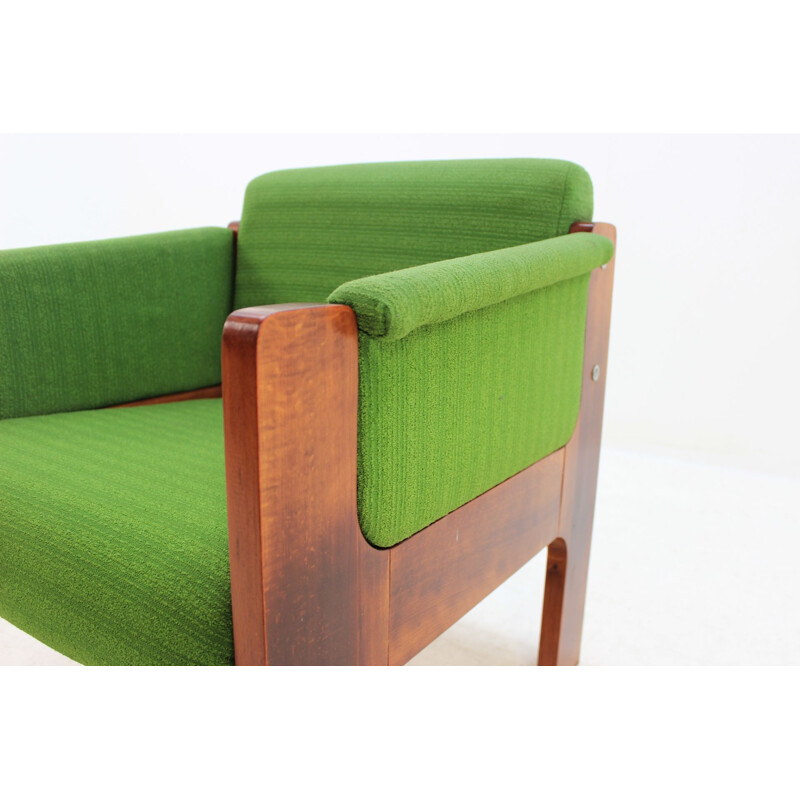 Fauteuil lounge Vintage vert