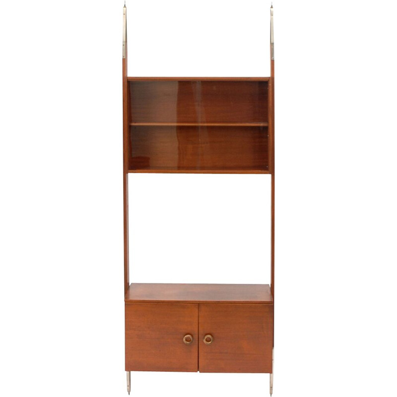 Vintage wall unit in wood by Jitona