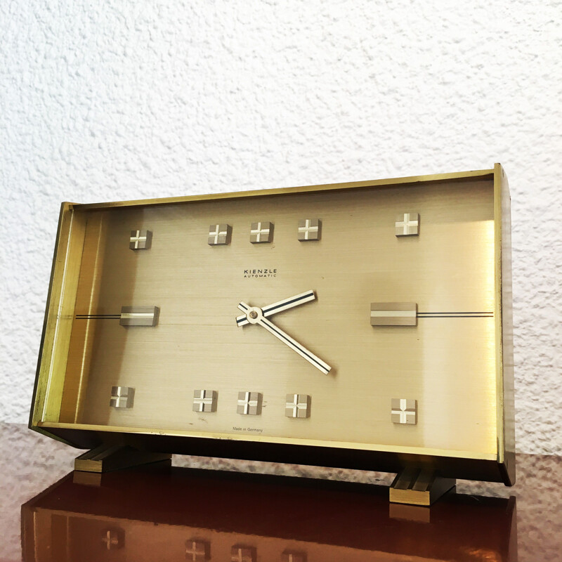 German modernist clock by Kienzle