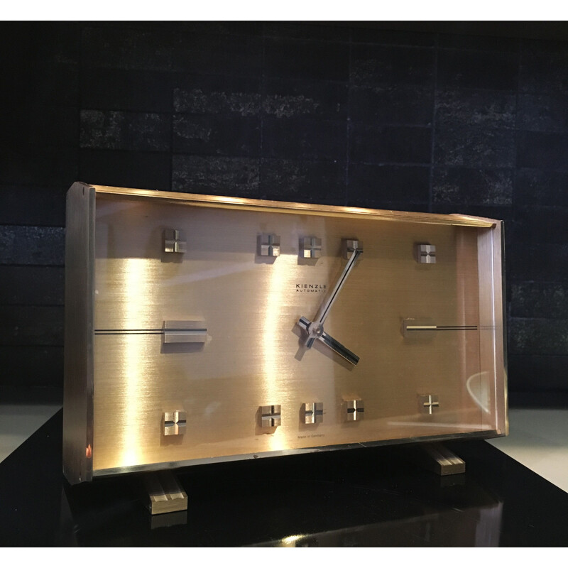 German modernist clock by Kienzle