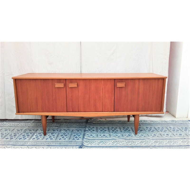 Vintage Scandinavian sideboard in teak