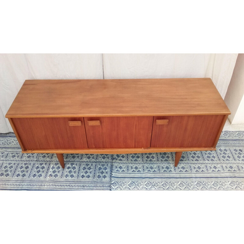 Vintage Scandinavian sideboard in teak