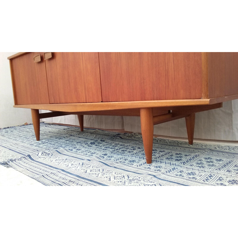 Vintage Scandinavian sideboard in teak