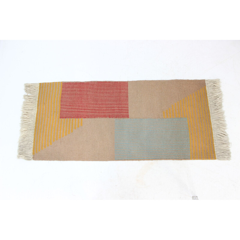 Tapis vintage géométrique