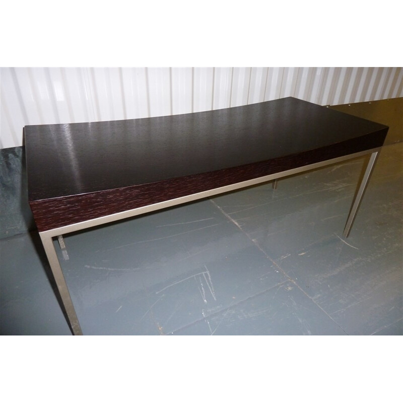 EBE bench in oakwood and metal, Antonio CITTERIO - 1990s