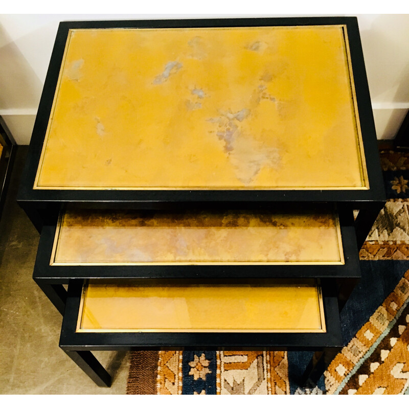 vintage set of 3 tables Gigogne