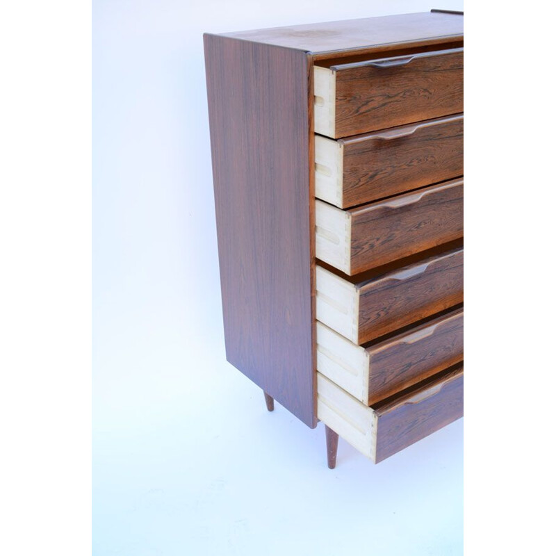 Vintage chest of drawers in rosewood for Fredericia Møbelfabrik