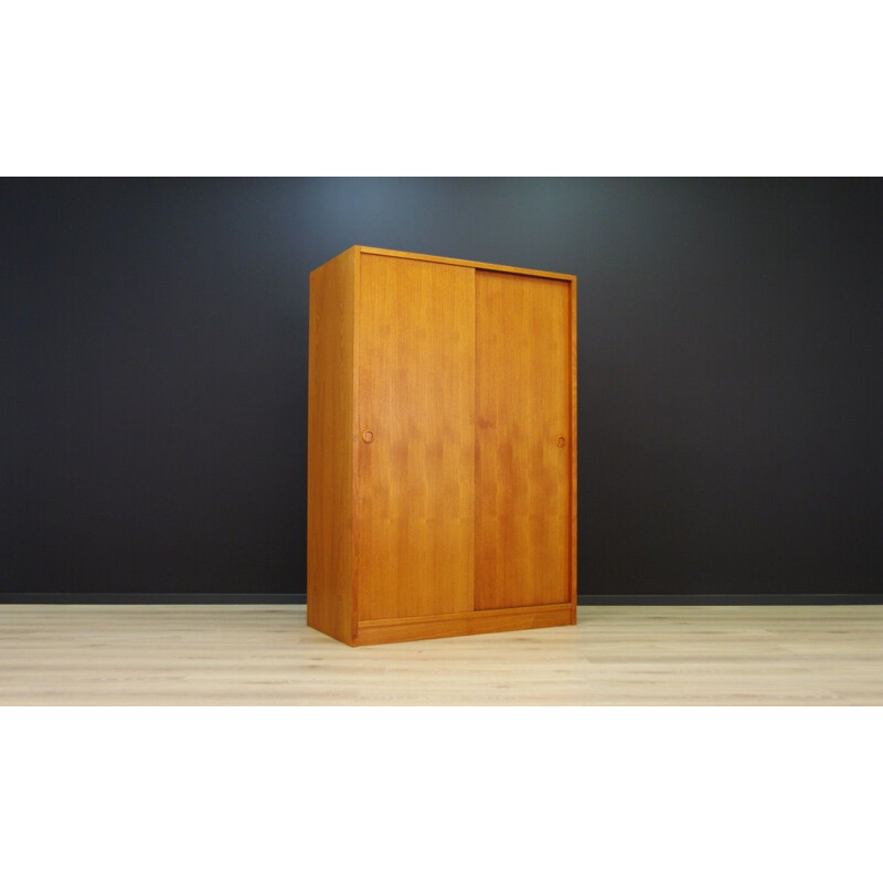 Vintage Danish design wardrobe in teak