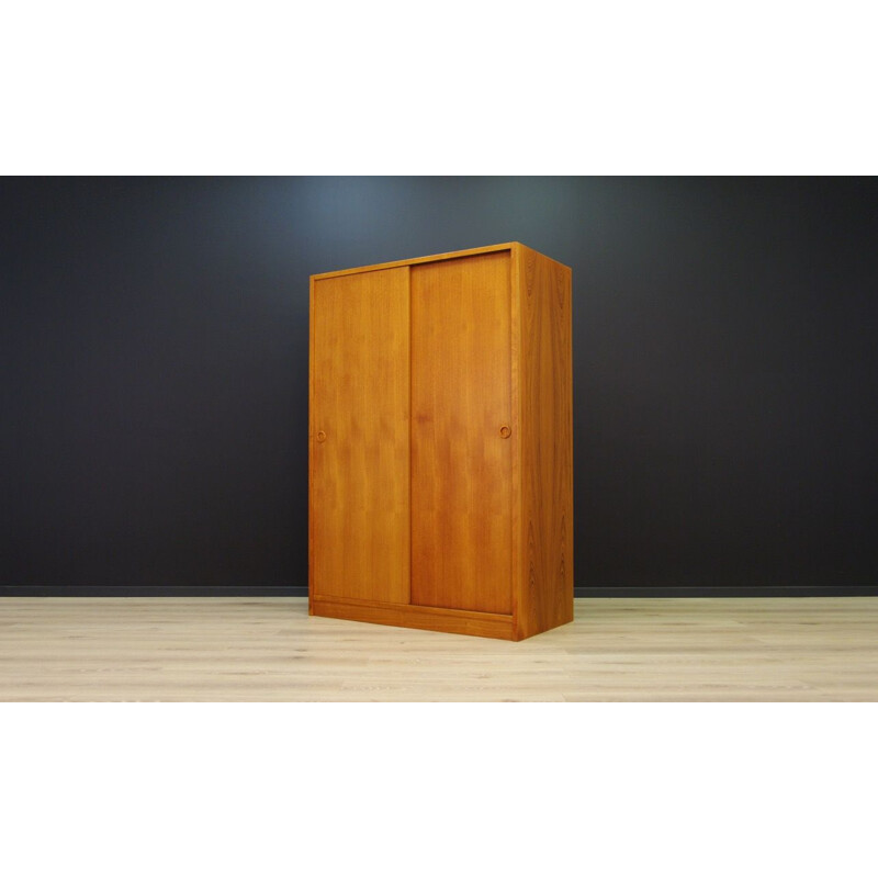 Vintage Danish design wardrobe in teak