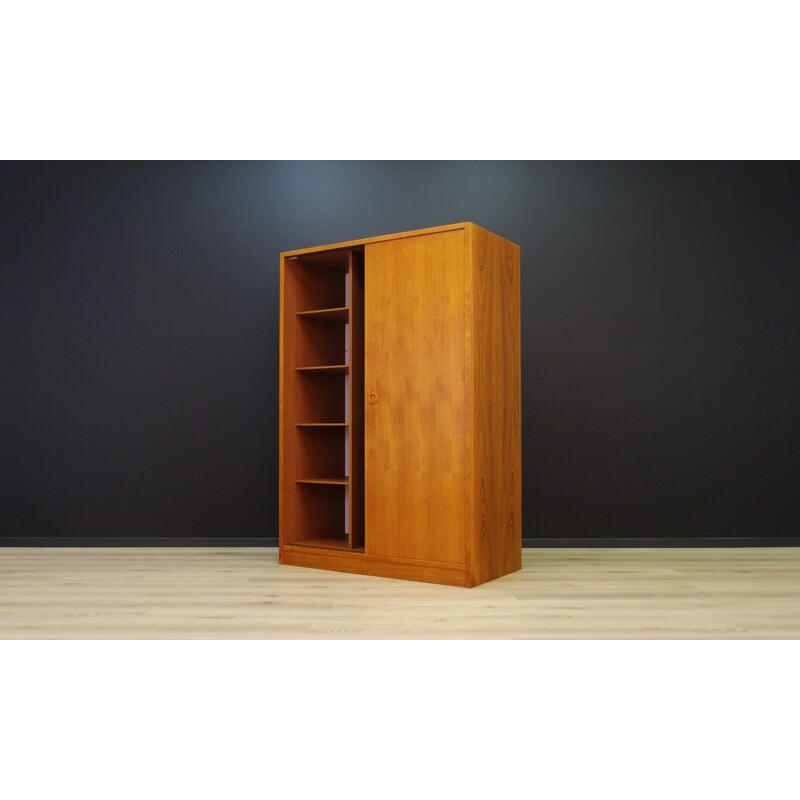 Vintage Danish design wardrobe in teak