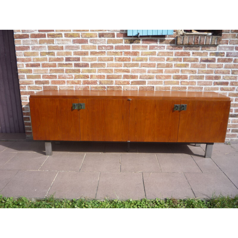 Vintage 4-door teak sideboard