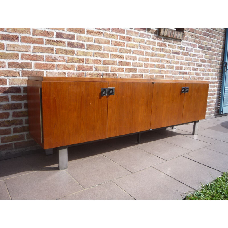 Vintage 4-door teak sideboard