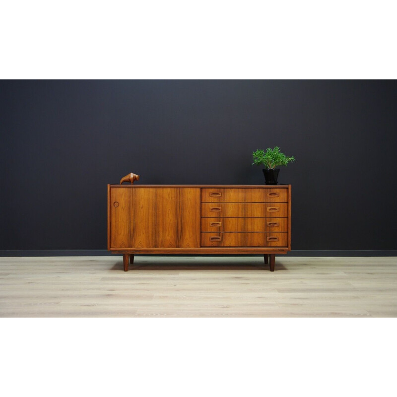 Vintage chest of drawers in rosewood