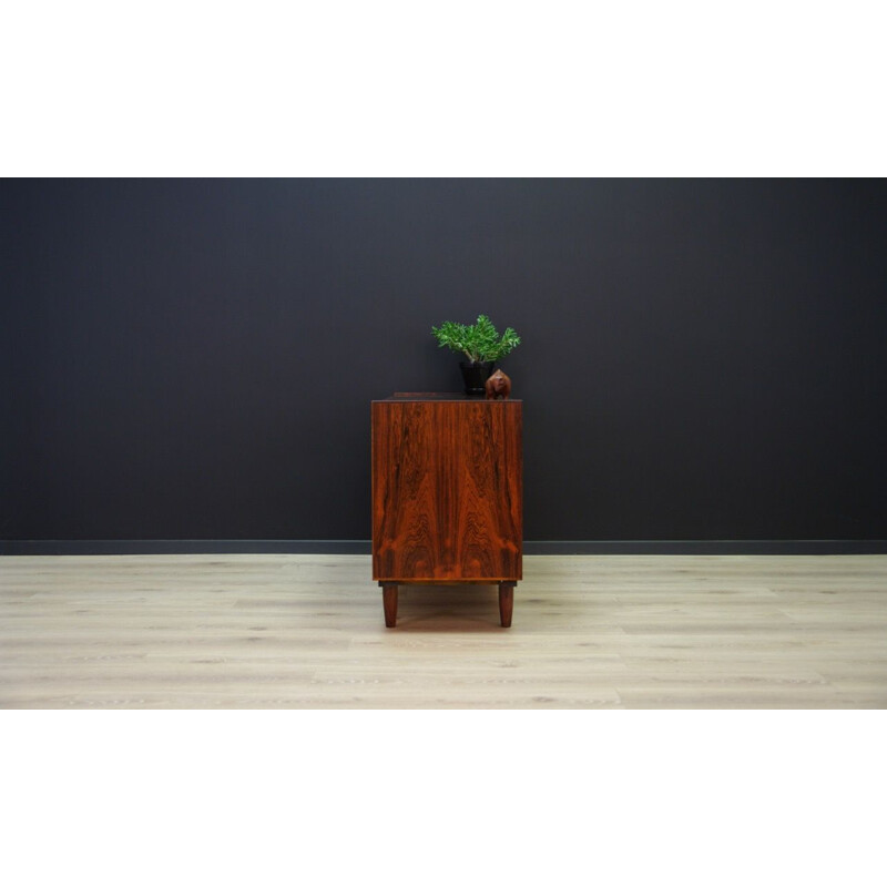 Vintage chest of drawers in rosewood