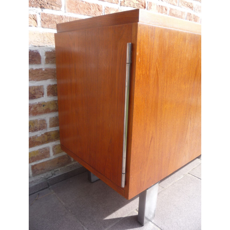 Vintage 4-door teak sideboard