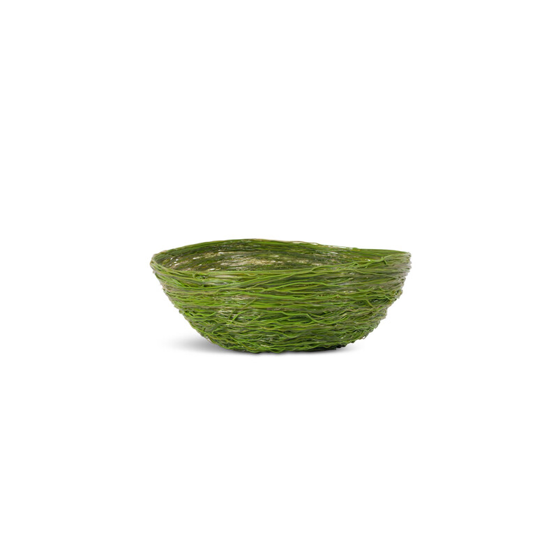 Green Resin Spaghetti Bowl for Fish Design, Gaetano Pesce - 2009