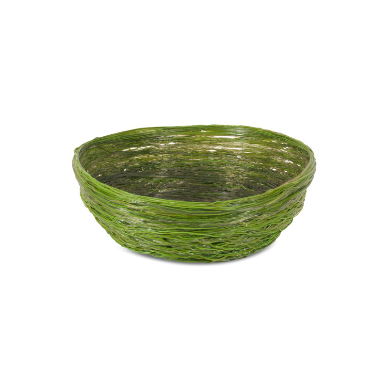 Green Resin Spaghetti Bowl for Fish Design, Gaetano Pesce - 2009