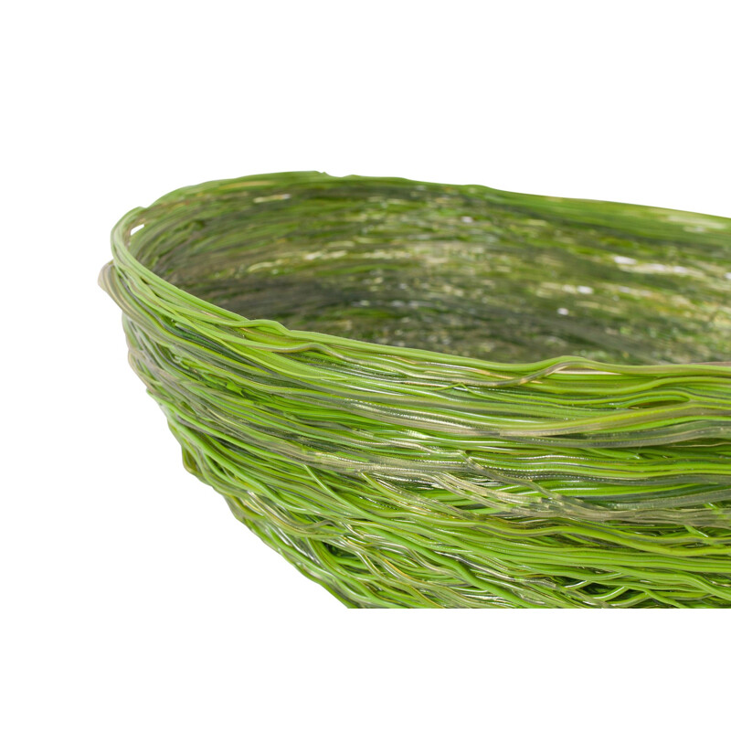 Green Resin Spaghetti Bowl for Fish Design, Gaetano Pesce - 2009