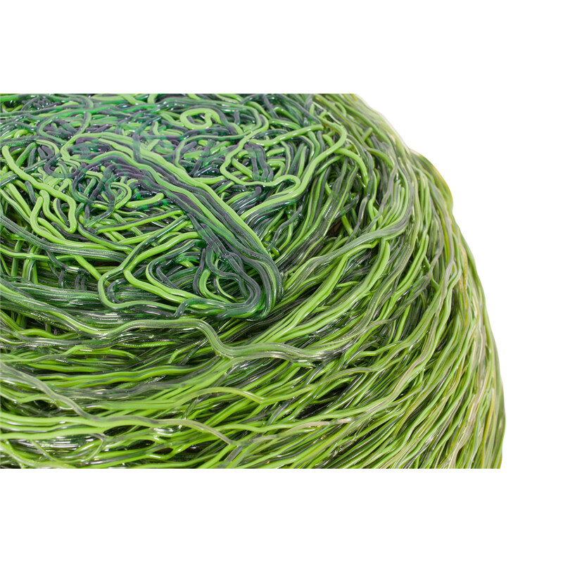 Green Resin Spaghetti Bowl for Fish Design, Gaetano Pesce - 2009