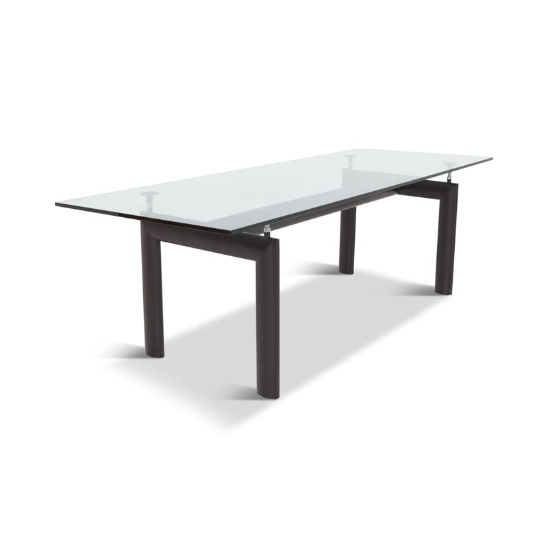Vintage dining table LC6 by Le Corbursier for Cassina 1990