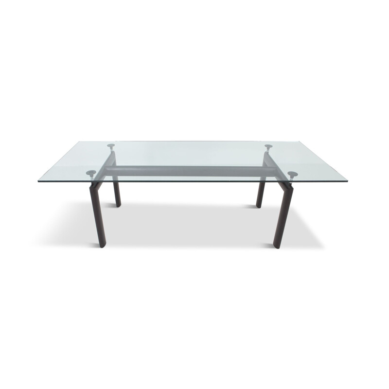 Vintage dining table LC6 by Le Corbursier for Cassina 1990