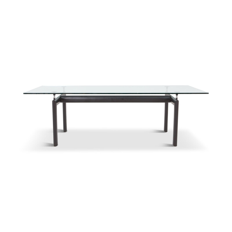 Vintage dining table LC6 by Le Corbursier for Cassina 1990