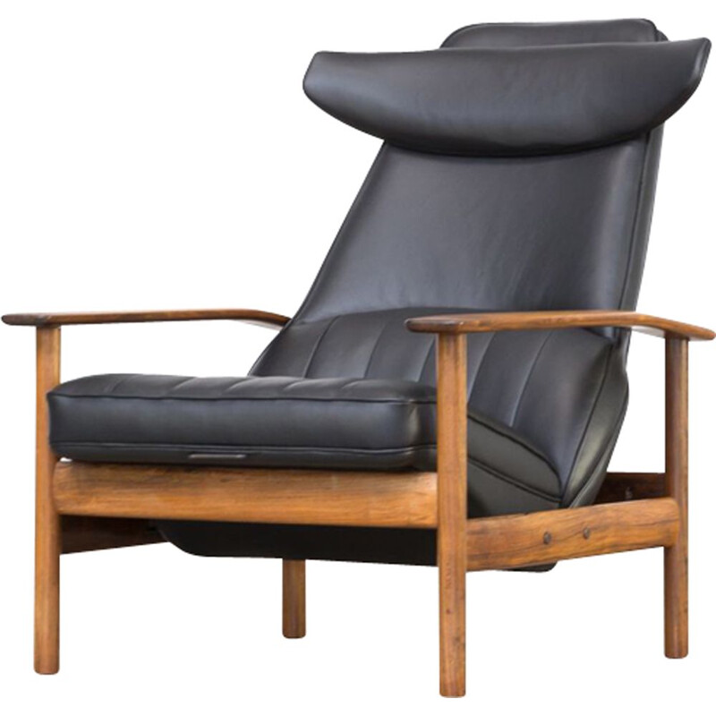 Lounge chair vintage par Sven Ivar Dysthe pour Dokka Møbler