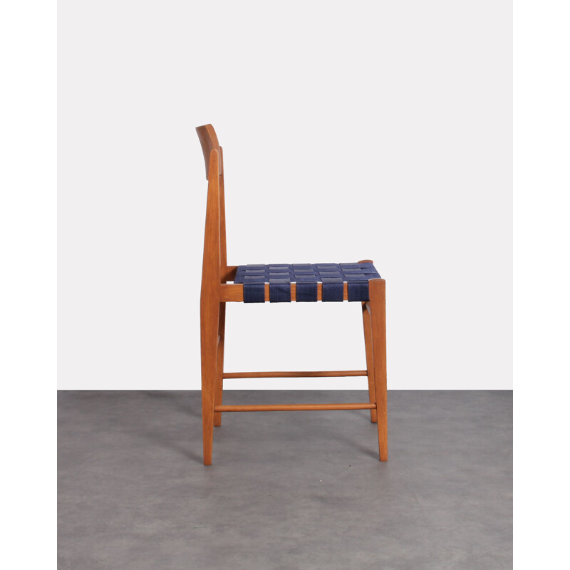 Ensemble de 4 chaises vintage par Irena Zmudzinska, Pologne 1960