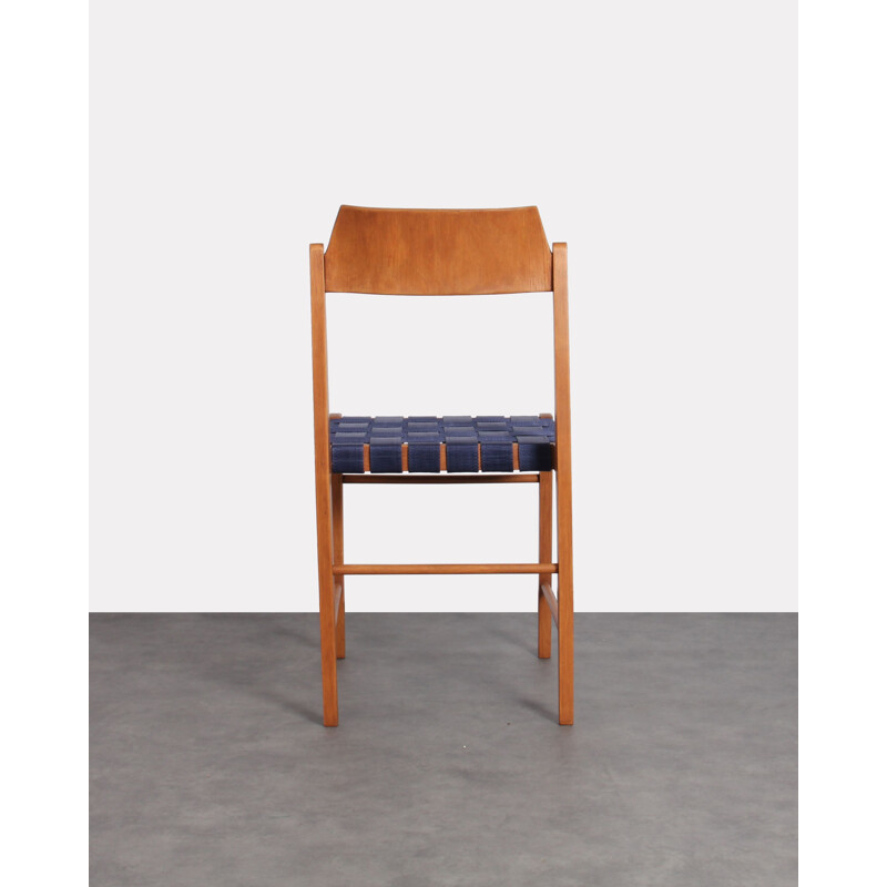 Ensemble de 4 chaises vintage par Irena Zmudzinska, Pologne 1960