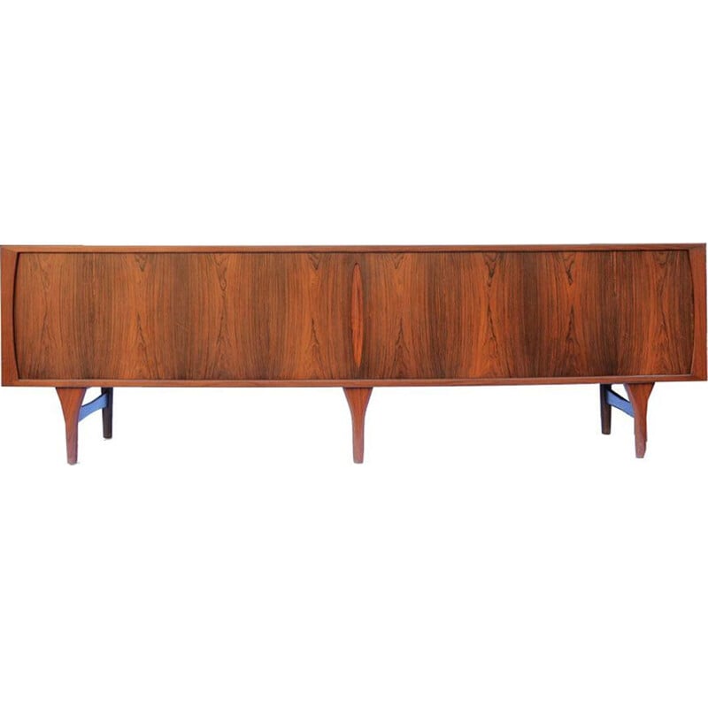 Vintage sideboard in rosewood by Henning Kjaernulf