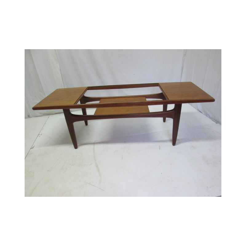 Vintage coffee table "Long John" in teak by G plan