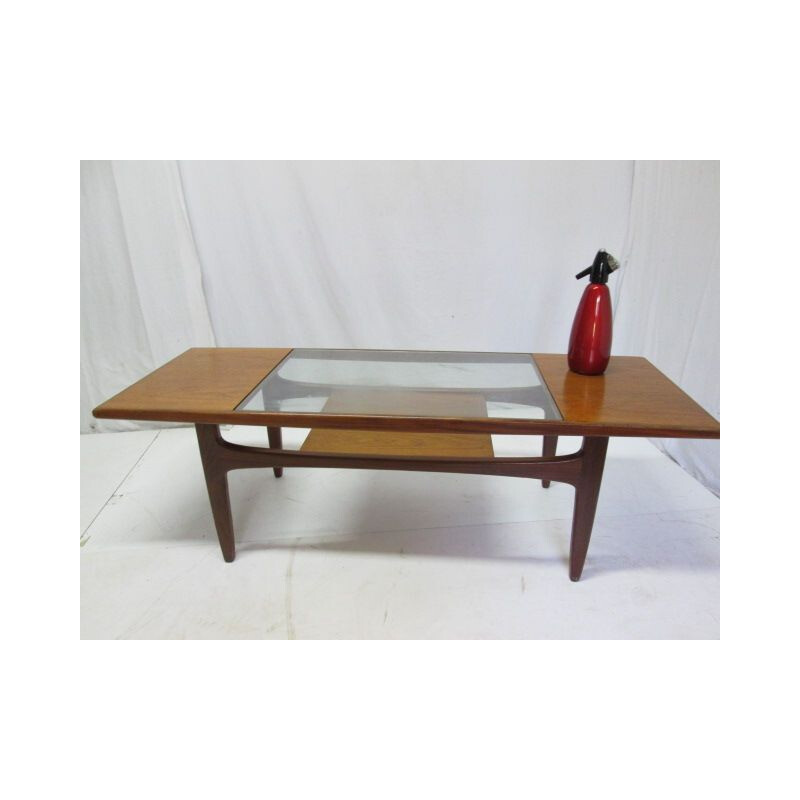 Vintage coffee table "Long John" in teak by G plan