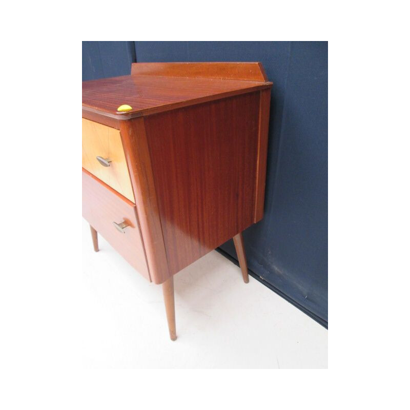 Vintage nightstand in mahogany