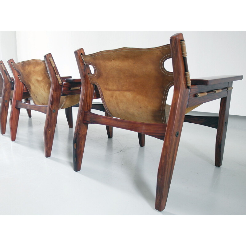 Suite de 2 chaises longues Kilin par Sergio Rodrigues
