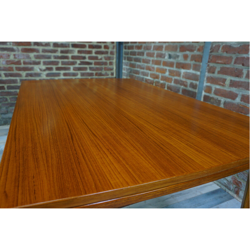 Teak dining table, Johannes Andersen for Samcom 1960s