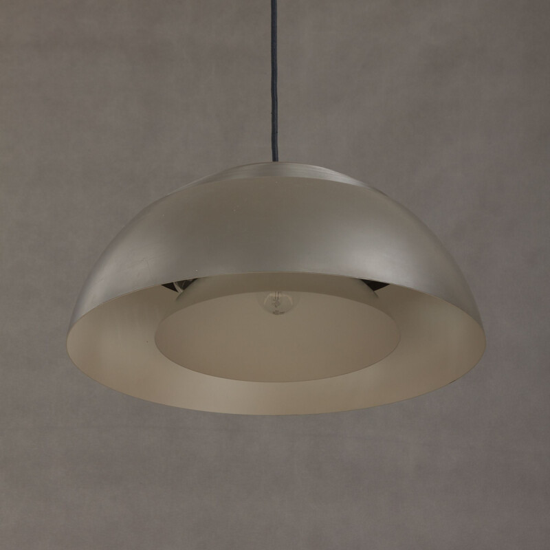 Vintage grey ceiling lamp Arne Jacobsen 1950