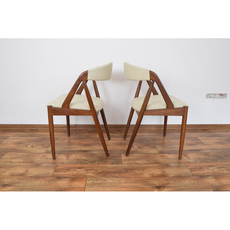 2 vintage Teak Model 31 Chair by Kai Kristiansen 1960