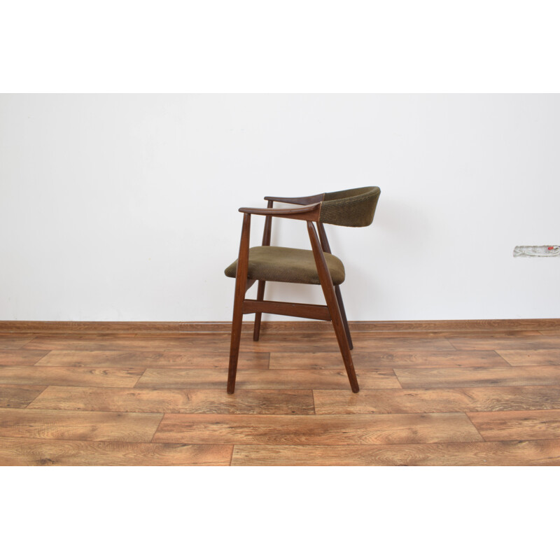 Vintage Danish Teak Side Chair by Harlev 1950