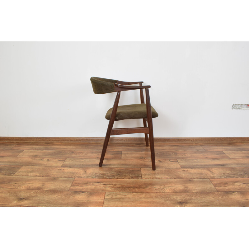 Vintage Danish Teak Side Chair by Harlev 1950