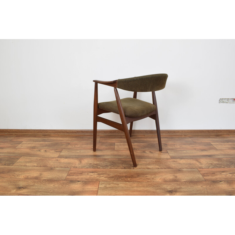 Vintage Danish Teak Side Chair by Harlev 1950